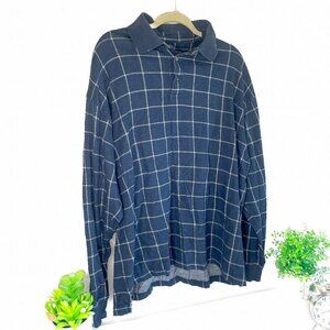 Daniel Cremieux Collection 100% Cotton Big and Tall Full Fit Button Down Shirt